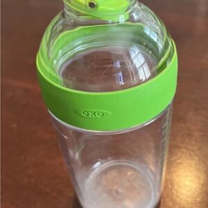OXO Good Grips Salad Dressing Shaker Bottle Green Top